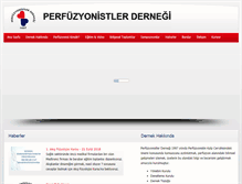 Tablet Screenshot of perfuzyon.org.tr